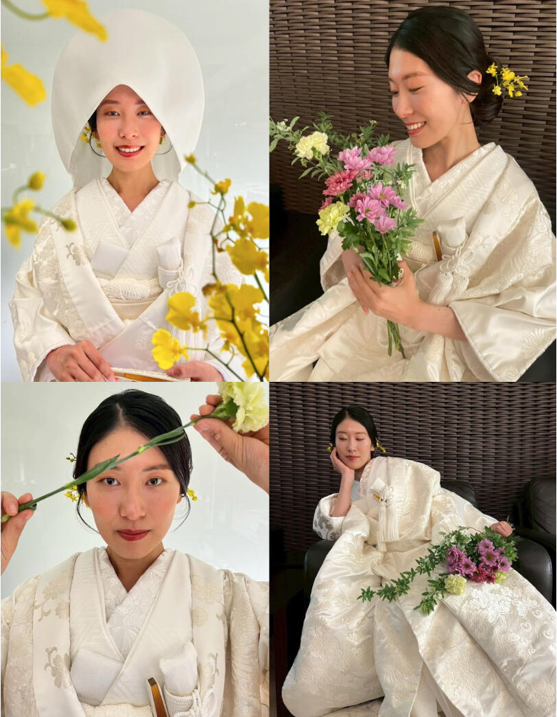 Modeling for Bridal salon Quarter hair salon (Myogadani, Tokyo)