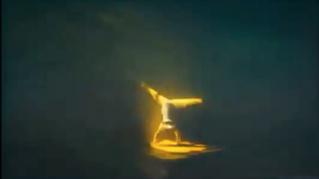 union of movement and generative art with AI